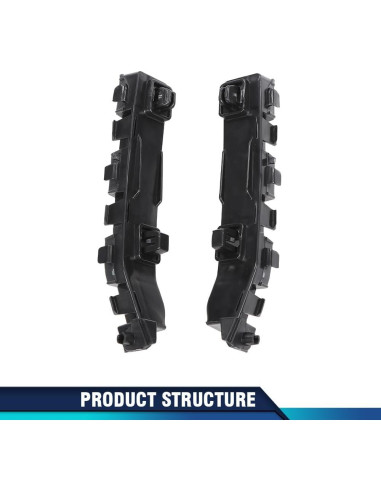 Soportes de Parachoques Delantero PIT66 para Honda Accord 2008-2012