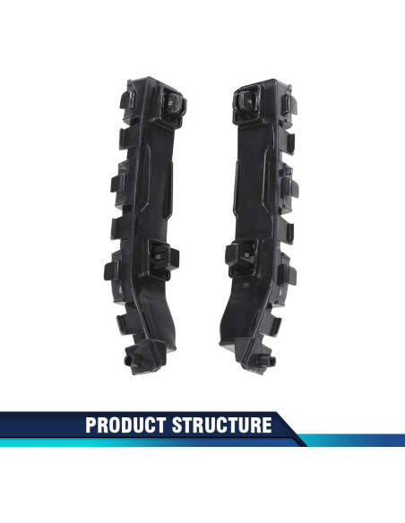 Soportes de Parachoques Delantero PIT66 para Honda Accord 2008-2012