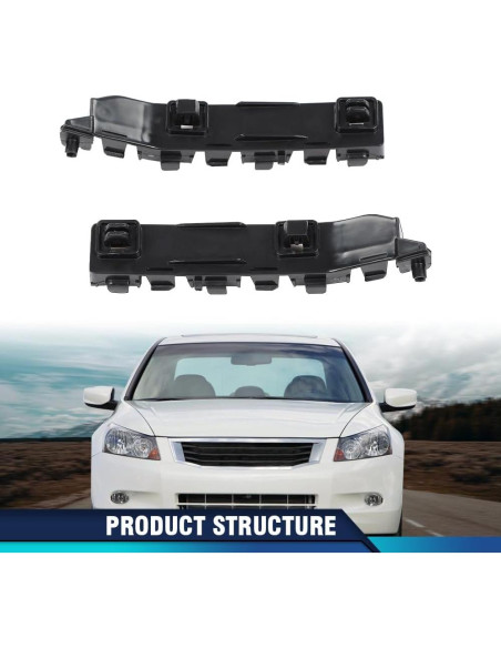 Soportes de Parachoques Delantero PIT66 para Honda Accord 2008-2012