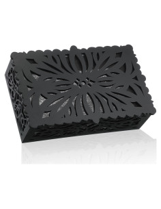 Cubierta de Timbre Saillong Negra para Pared Interior 24x15cm