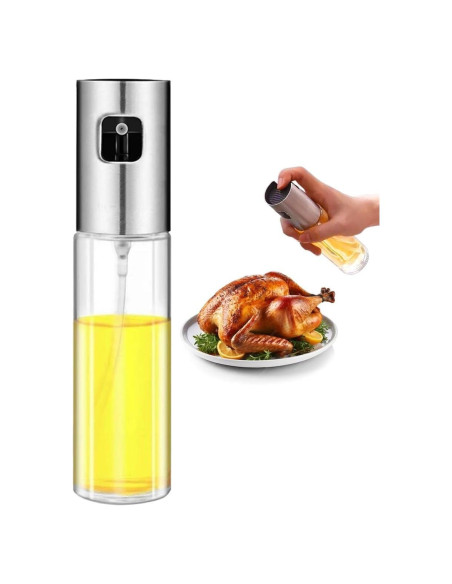 Pulverizador de Aceite VIGOR PATH 100ml Acero Inoxidable