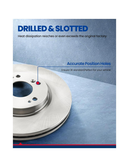 Kit de Freno Frontal KAX 3295+D465A para Honda Civic/Insight