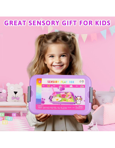 Caja Sensorial para Mascotas Carolart con Arena Mágica