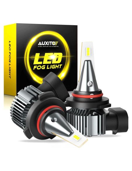 Bombillas Antiniebla LED AUXITO H10 6000LM 400% Brillo