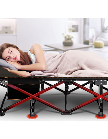 Cama de Camping Plegable ABORON 190x68.5cm 1200D 227kg