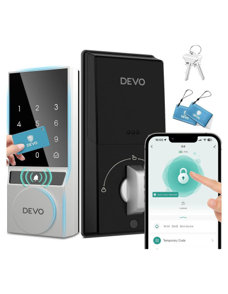 Cerradura Inteligente Devo G4 Bluetooth con Teclado Táctil