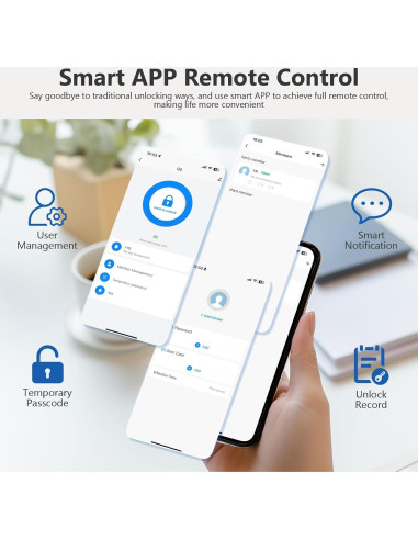 Cerradura Inteligente Devo G4 Bluetooth con Teclado Táctil