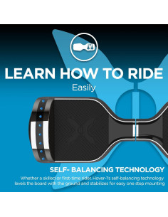 Scooter Eléctrico Autobalanceado Hover-1 Chrome 2.0 9.7 km/h 2