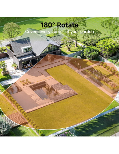 Carrete de Manguera Giraffe Tools 1/2" 23.77 m Retráctil