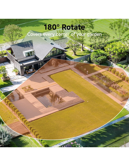Carrete de Manguera Giraffe Tools 1/2" 23.77 m Retráctil