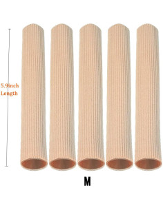 Mangas Tubulares para Dedos DYKOOK - 5 Piezas Mediano 15cm 2