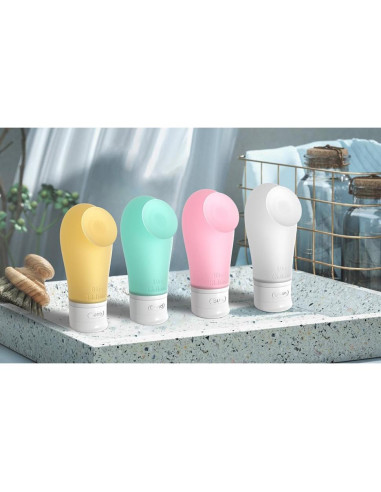 Set de 14 Botellas de Viaje LilyAbeille 60ml Silicona A Prueba de Fugas