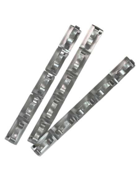 Agarradores de Especias Crazy Chef - Organizador Plata 15 Tarros