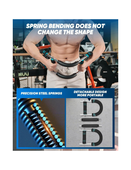 Entrenador de brazos Saker CP84844 ajustable 20-60LB