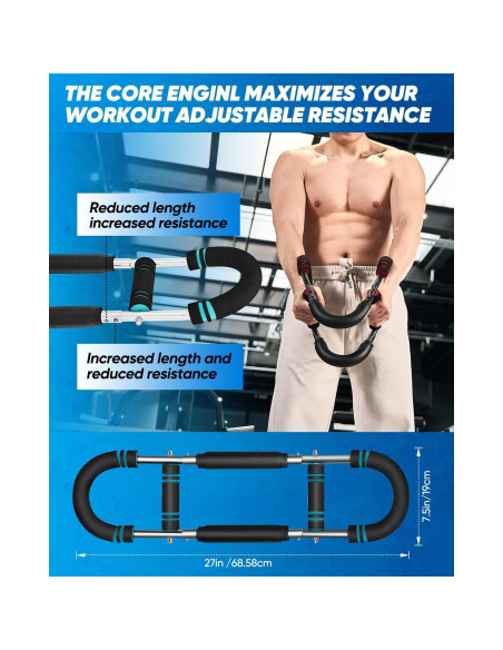 Entrenador de brazos Saker CP84844 ajustable 20-60LB