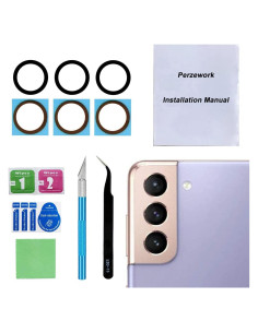 Juego de Reemplazo Lente de Cámara Samsung Galaxy S21/S21 Plus