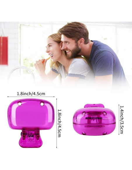 Paquete de 6 Cubiertas de Cepillo de Dientes Atiloy - Colores Variados