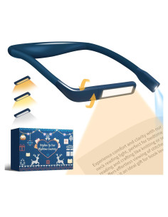 Luz de lectura LED EastPin recargable azul 19x13cm