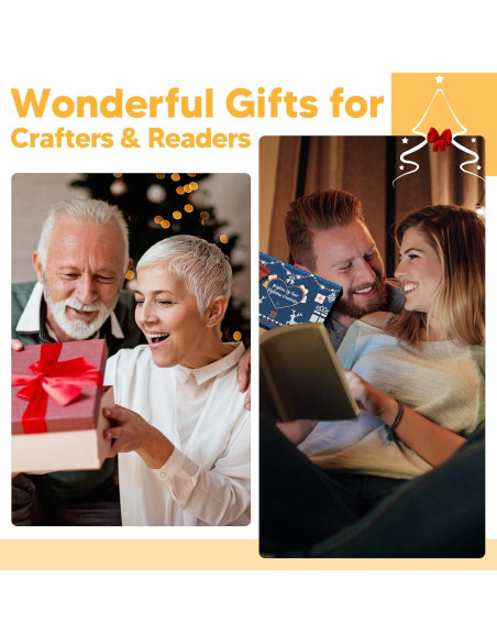 Luz de lectura LED EastPin recargable azul 19x13cm