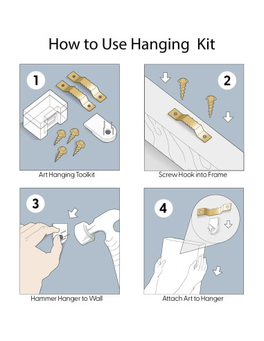 Lienzo wall26 Ola Azul Tropical 121.92x81.28 cm Brillante