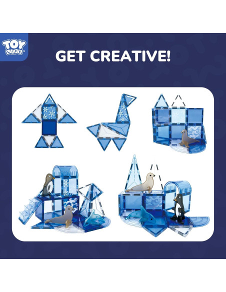 Azulejos Magnéticos TOY Life Animales Marinos 56 Piezas