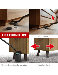 Elevador de Muebles X-Protector - Herramienta Ajustable 10.9 cm 2