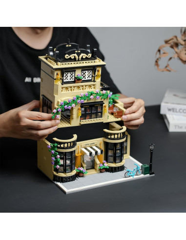 Set de Construcción ENJBRICK Cafetería de Ciudad 1443 Piezas