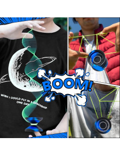 Yoyo Profesional FETESNICE 003 para Niños y Adultos 2