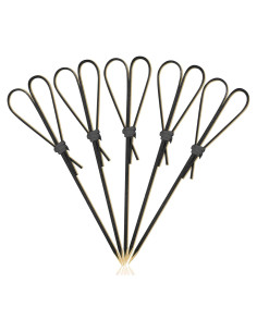 500 Palitos de Bambú Corazón 11.94 cm Gdpaddy para Aperitivos