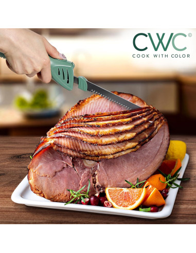 Cuchillo Eléctrico COOK WITH COLOR 100W Duales Cuchillas Inox