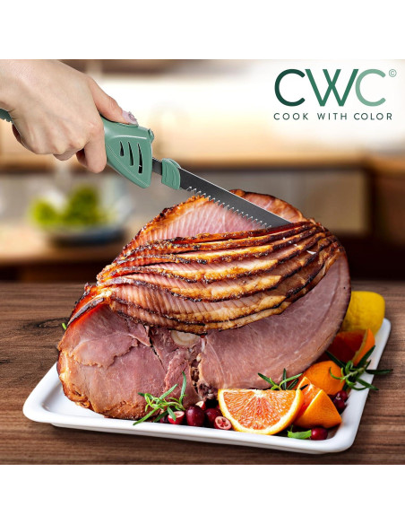 Cuchillo Eléctrico COOK WITH COLOR 100W Duales Cuchillas Inox