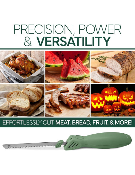 Cuchillo Eléctrico COOK WITH COLOR 100W Duales Cuchillas Inox