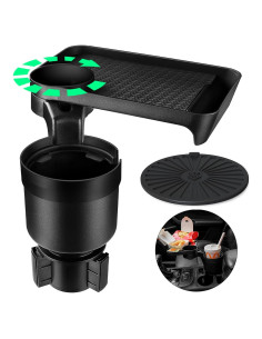 Expansor de Portavasos de Coche Seven Sparta con Bandeja