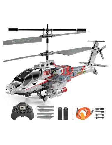 Helicóptero RC XIKOTEC XK1 Plateado 27.4x9.1cm 2.4GHz