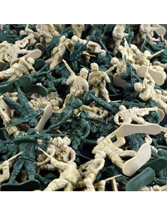 Figuras de Acción Soldados de Plástico Wankko 100 Piezas 5 cm 2