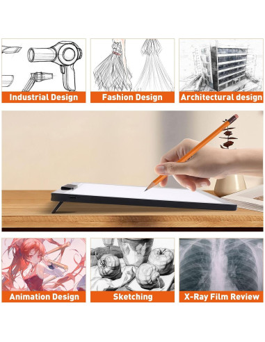 Tableta de Luz A4 Inalámbrica iVAOOZE con Bolsa y Soporte