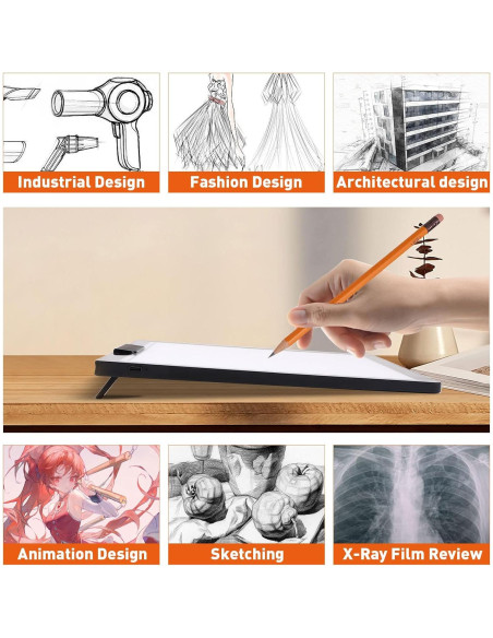 Tableta de Luz A4 Inalámbrica iVAOOZE con Bolsa y Soporte