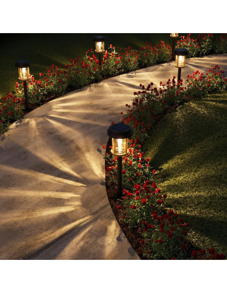 Luces de Jardín Solares XMCOSY+ 20 LM IP65 - Lente de Vidrio