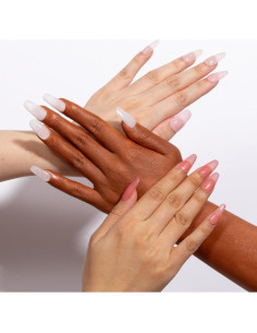 Set de Esmalte de Uñas Gel CANNI Rosa Neutro 6 Piezas 9ml 2