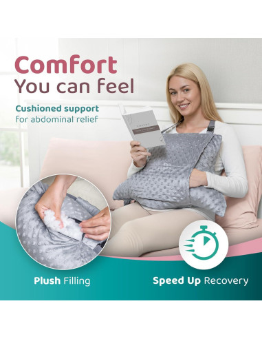 Almohada de Recuperación Zomaple HYP4 con Correa y Gel