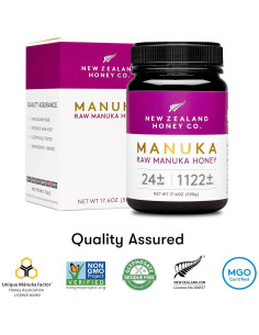 Miel Cruda de Manuka UMF 24+ MGO 1122+ New Zealand Honey 500g 2