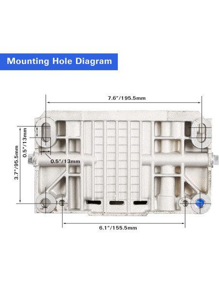 Motor a Gasolina BILT HARD 301cc 10HP Horizontal 4T OHV