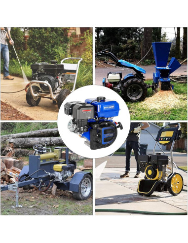 Motor a Gasolina BILT HARD 301cc 10HP Horizontal 4T OHV