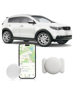 Rastreador GPS para Vehículos Dahetag Blanco, Sin Suscripción