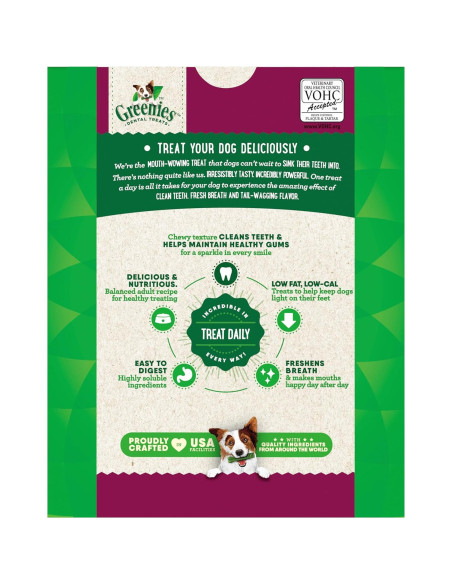 Golosinas Dentales Greenies para Perros 0.77 kg - Manejo del Peso