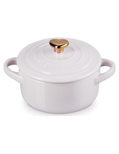 Cocotte Redonda Mini Le Creuset 227g Cerámica Chalote con Tapa