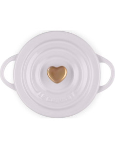 Cocotte Redonda Mini Le Creuset 227g Cerámica Chalote con Tapa 2
