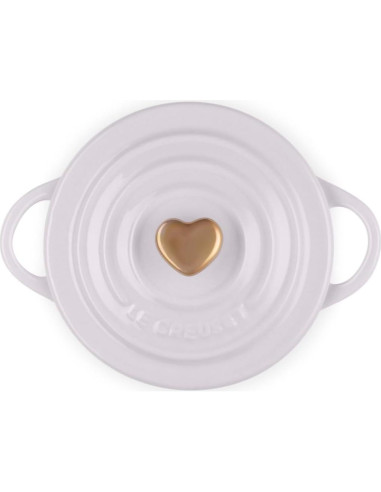 Cocotte Redonda Mini Le Creuset 227g Cerámica Chalote con Tapa