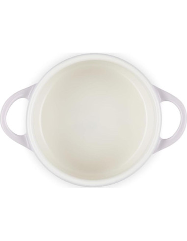 Cocotte Redonda Mini Le Creuset 227g Cerámica Chalote con Tapa