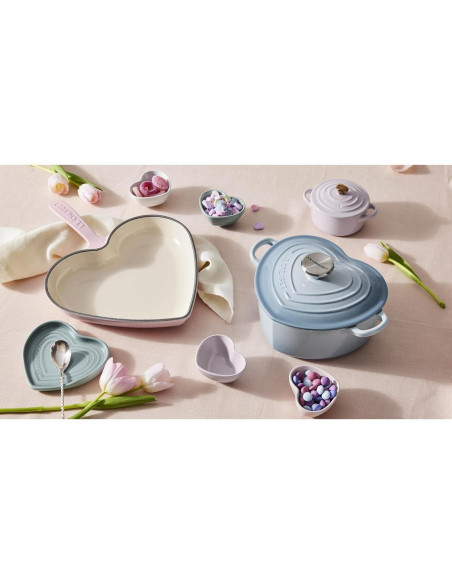 Cocotte Redonda Mini Le Creuset 227g Cerámica Chalote con Tapa